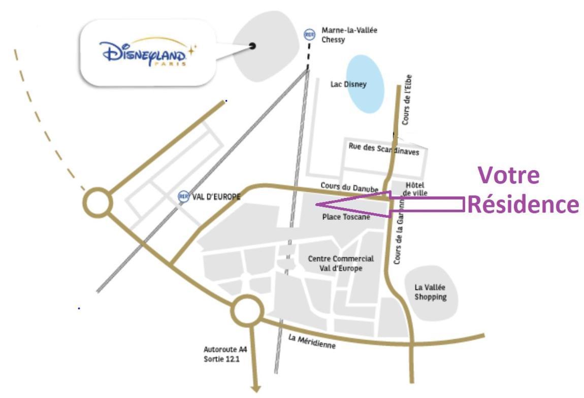 Appartement Proche Disneyland, Val D'Europe, Paris #2 Serris Ngoại thất bức ảnh